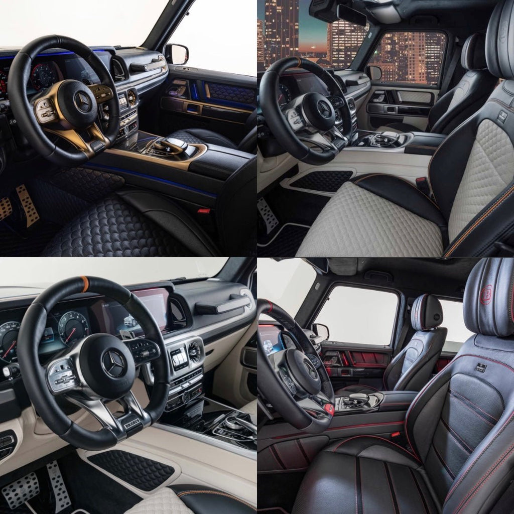 Refabricación de tapizados interiores Mercedes Benz W463A Clase G G-Wagon