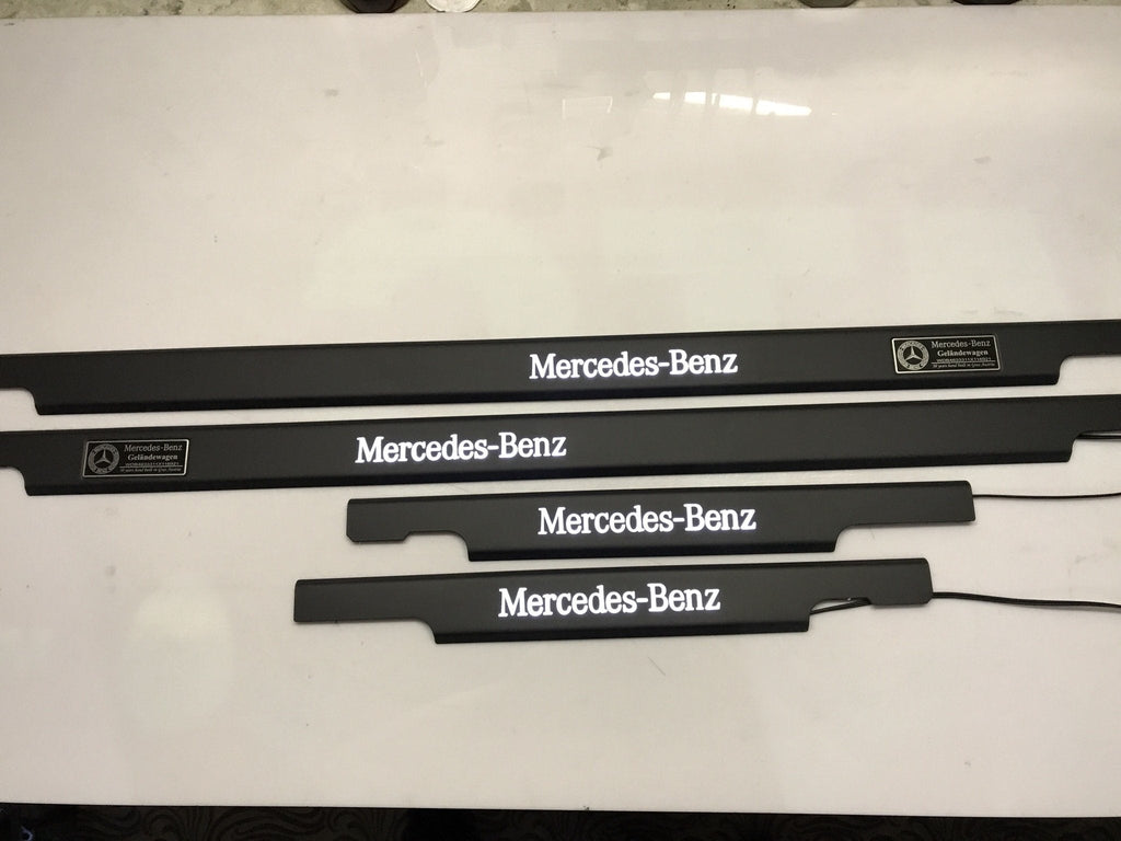 LED-beleuchtete Einstiegsleisten 4 oder 5 Stück für Mercedes-Benz G-Klasse W463