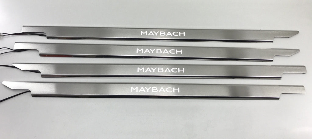 Umbrales de puerta con iluminación LED Maybach 4 o 5 piezas para Mercedes-Benz Clase G W463