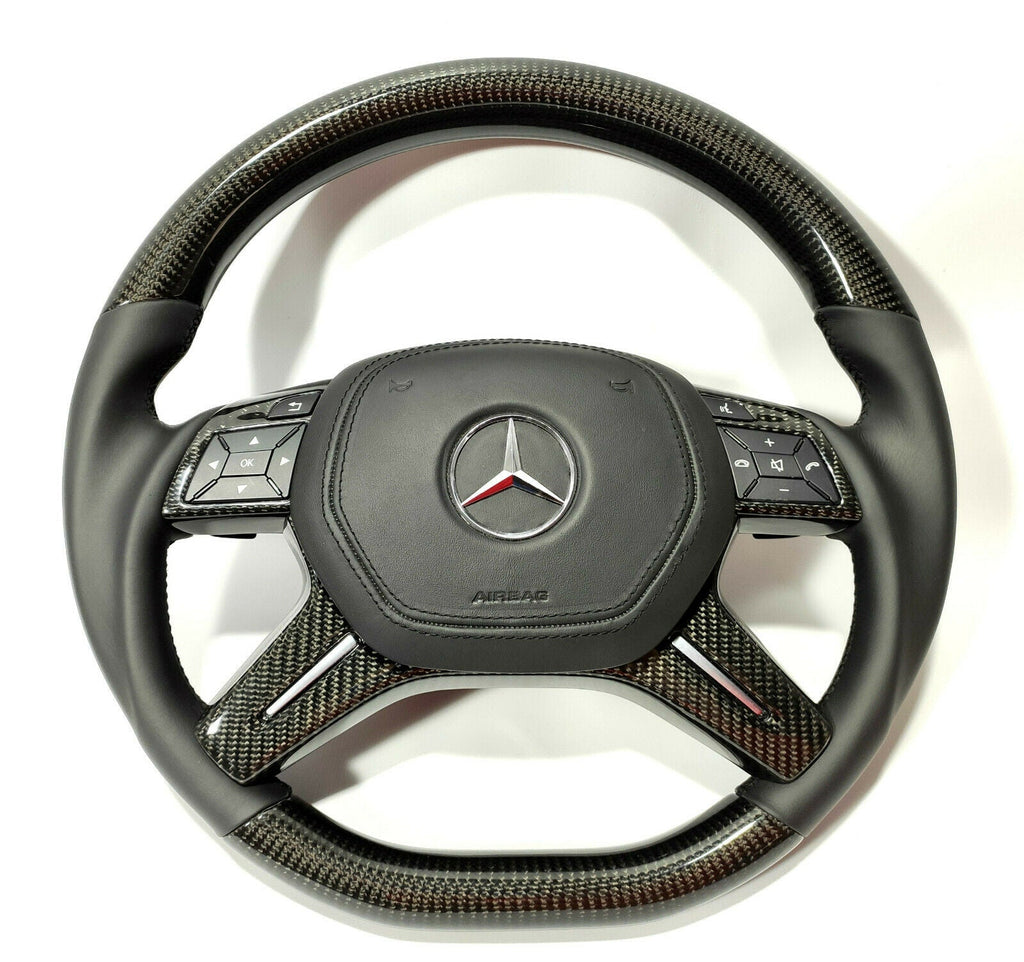 Mercedes-Benz Mansory Style Steering Wheel Carbon G GL ML W166 X166 W463 Class