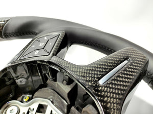 Mercedes-Benz Mansory Style Steering Wheel Carbon Center G GL ML W166 X166 W463 Class