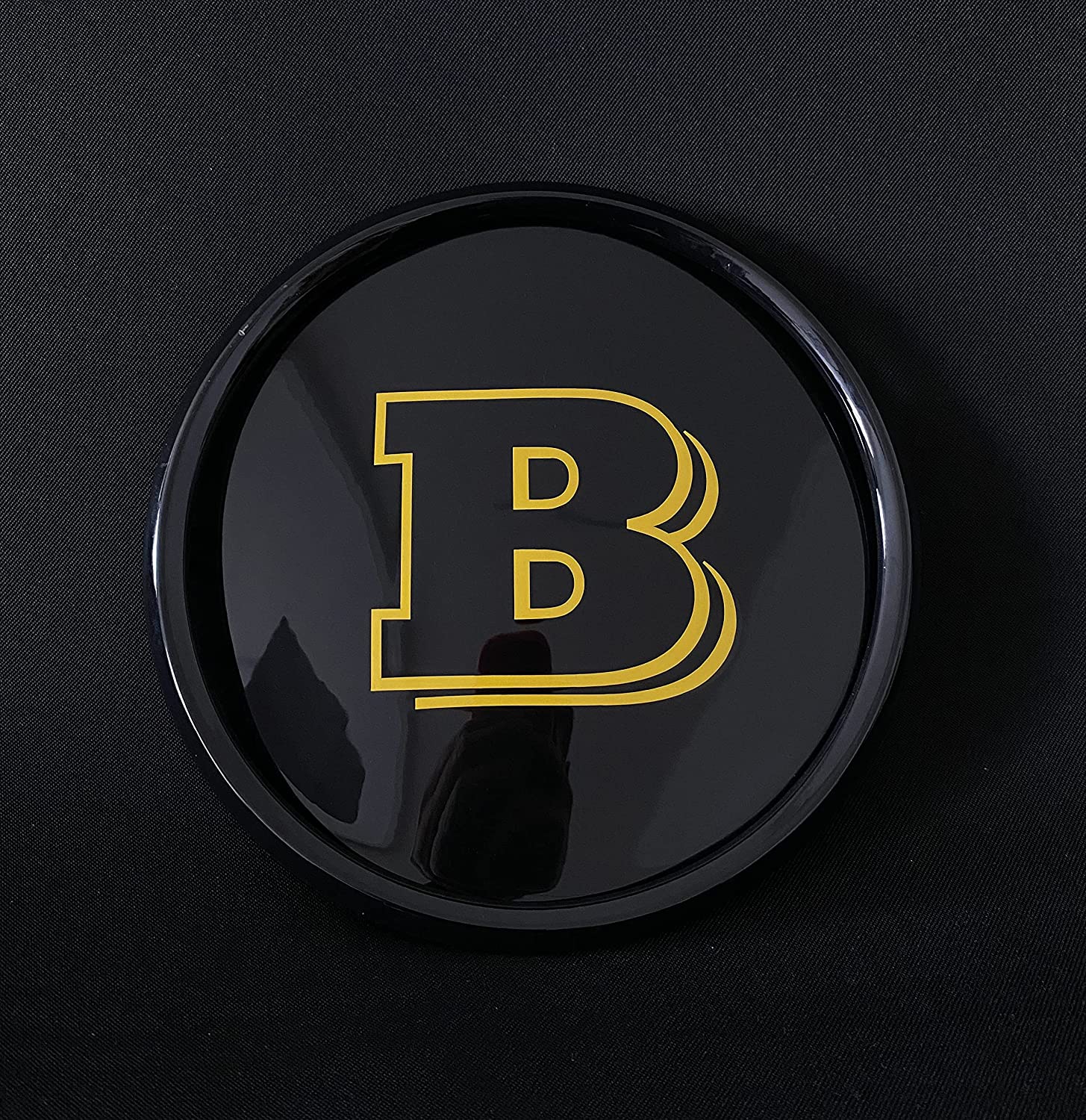 Brabus Emblem Badge Black for AMG Steering Wheels Mercedes G Class G63  W463A W464 -  UK