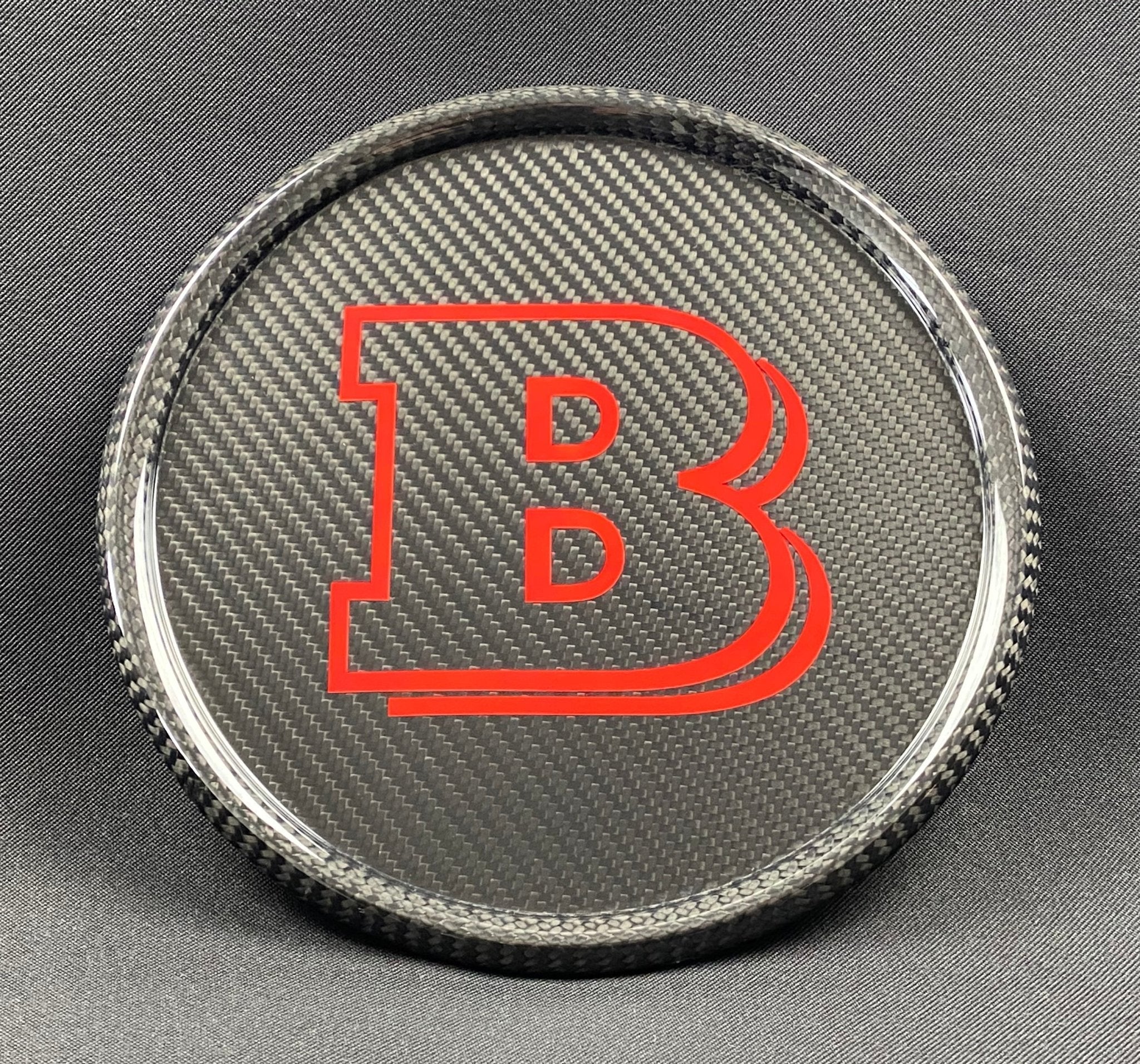 Mercedes-Benz W463A W464 G-Class G-Wagon G63 G500 front grille Carbon Fiber gloss Brabus style badge RED Sign