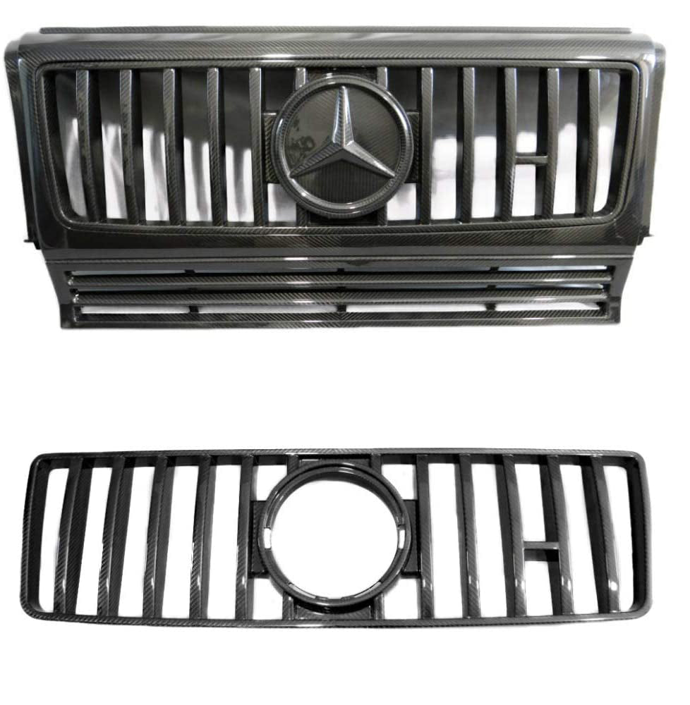 Mercedes W463 carbon fiber front grille conversion upgrade to W463A G Wagon