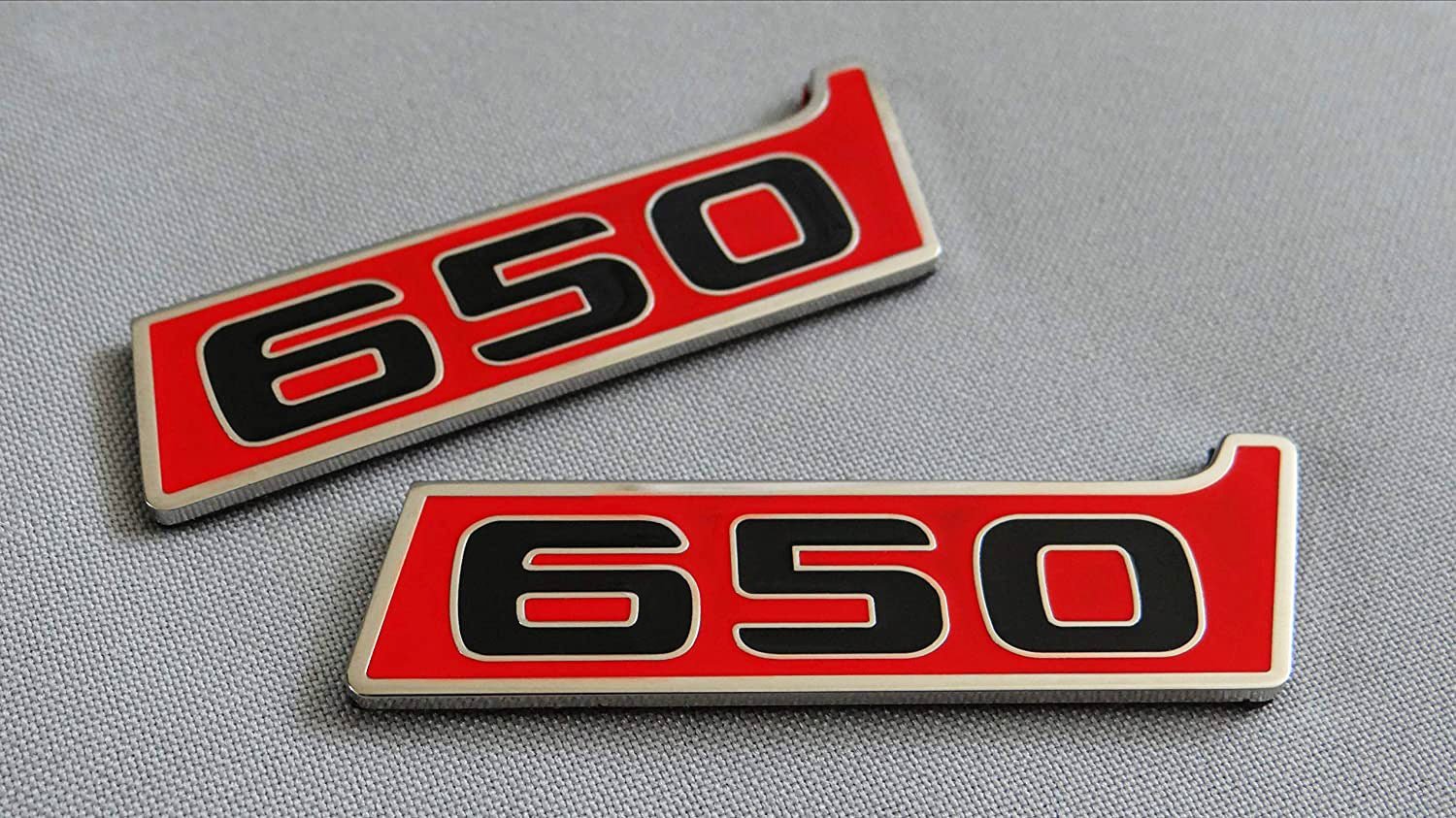 Metal Brabus 650 fenders emblem logo badges for Mercedes-Benz W463 W463A G-Class