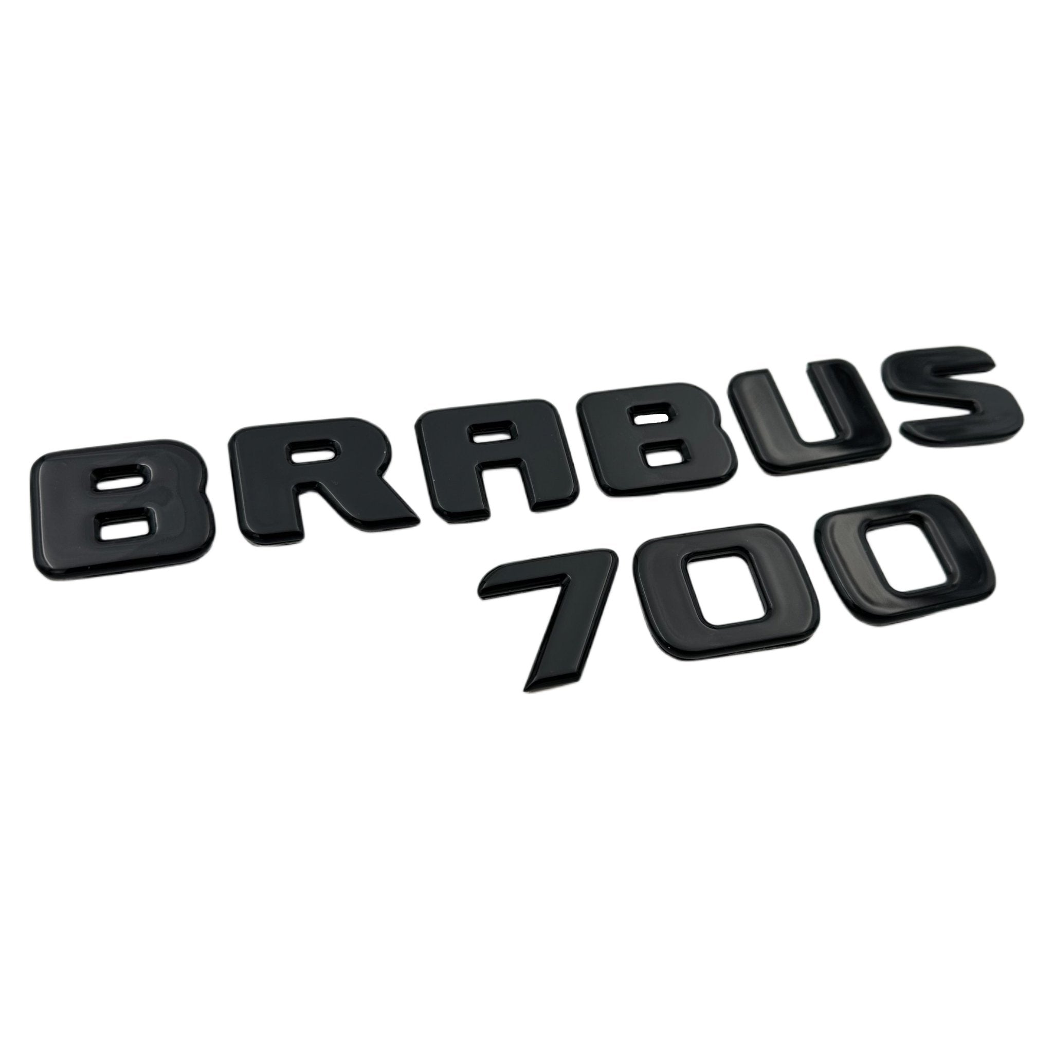Metallic Brabus 700 rear trunk letters emblem logo badges for Mercedes-Benz G-Class W463 W463A