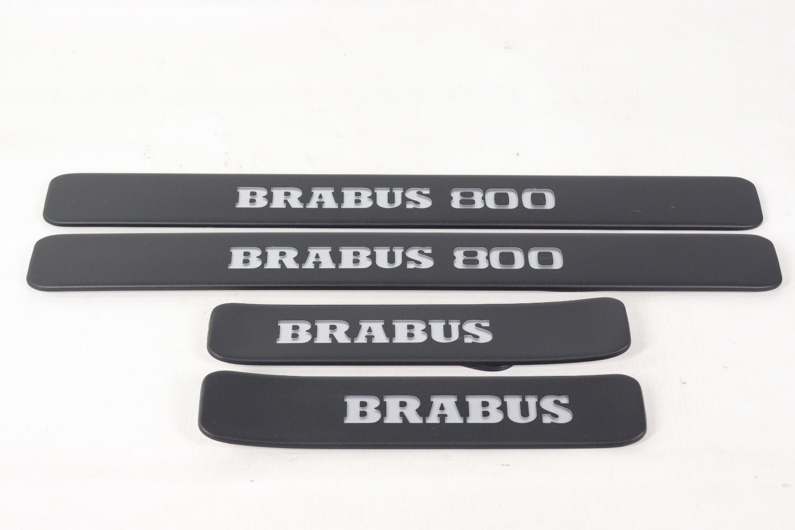 Metal Brabus 800 LED White Illuminated door sills for Mercedes-Benz W463A W464 G-Class