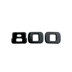 Metalic Brabus 800 style emblem logo badges for Mercedes-Benz G-Class W463 W463A