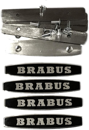 Metal Floor Mats Emblems Brabus Badge Logo for Mercedes-Benz W463 G-Cl –  kubay-design