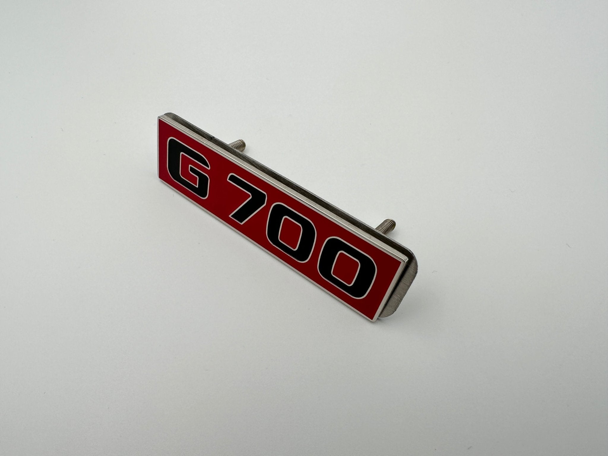 Metal G700 Red Emblem for Mercedes-Benz front grille G-Class W463