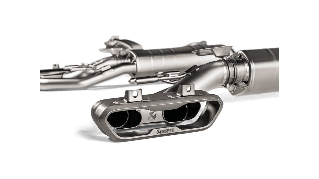 Original Akrapovic titanium full exhaust system for Mercedes-Benz G63 AMG G500 BRABUS W463A W464 2018-2022