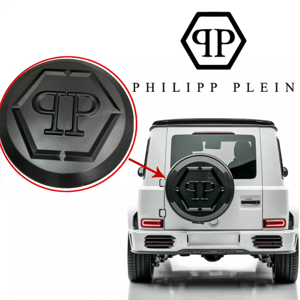 PHILIPP PLEIN carbon fiber rear spare wheel cover for Mercedes-Benz G-Wagon W463A W464