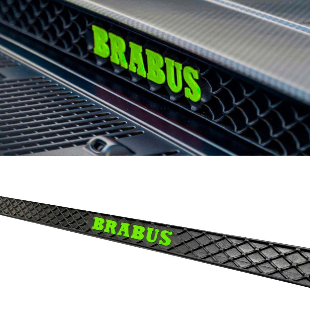 Plastic Brabus style GREEN hood scoop tail mesh for Mercedes Benz G class W464 W463a G63 G500 G350