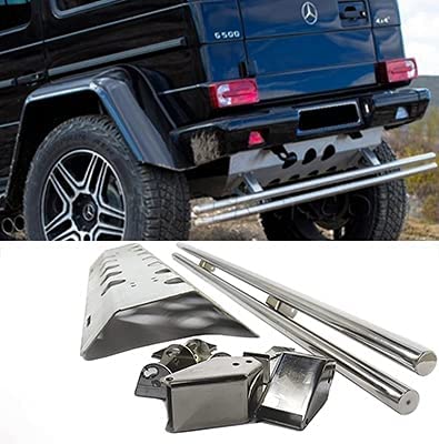 Hinterer Stoßstangen-Unterfahrschutz aus Stahl für Mercedes-Benz G-Klasse G-Wagon W463 G63 G500
