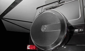 Rear Spare Wheel Carbon Cover plate for Mercedes W463 G Wagon
