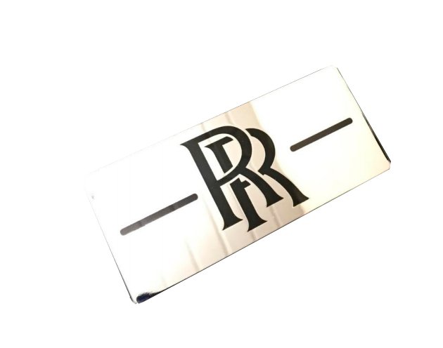 Fußmatten mit RR-Rolls-Royce-Emblem und Logos