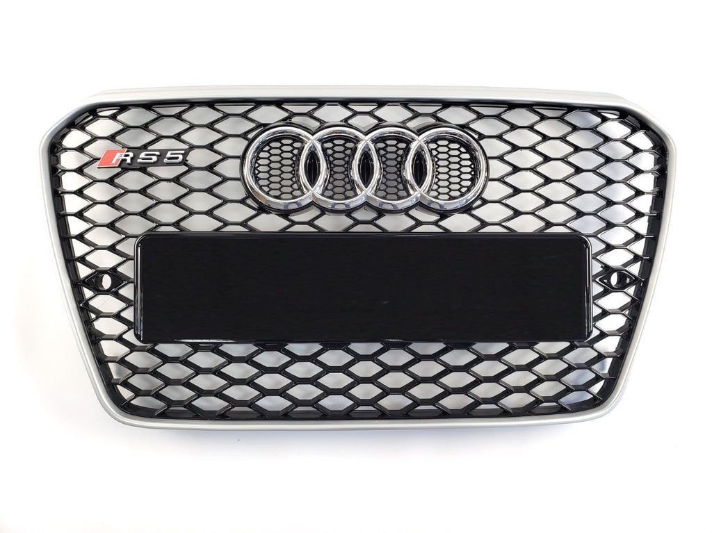 RS5 chrome front bumper radiator grille for Audi A5 S5 8T 2012-2015