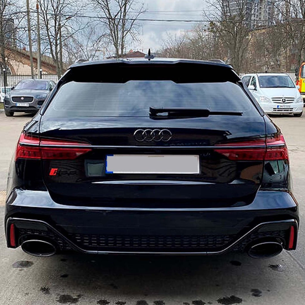 RS6 style rear bumper for Audi A6 C8 2019+