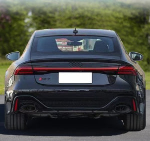 RS7 look rear bumper set ASSY for Audi A7 C7 S7 2018+