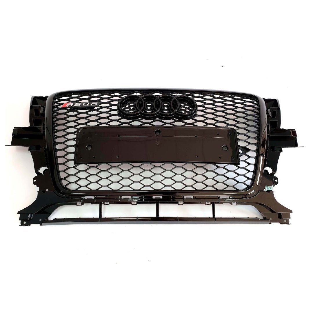 RSQ5 black front bumper radiator grille for Audi Q5 SQ5 8R 2008-2012