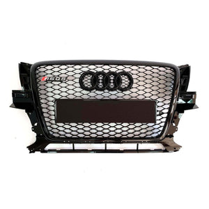 RSQ5 black front bumper radiator grille for Audi Q5 SQ5 8R 2008-2012