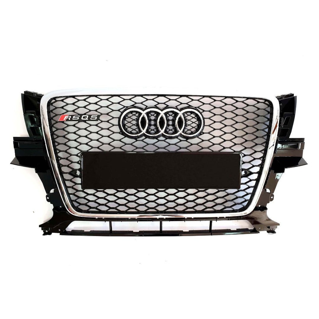 RSQ5 chrome front bumper radiator grille for Audi Q5 SQ5 8R 2008-2012