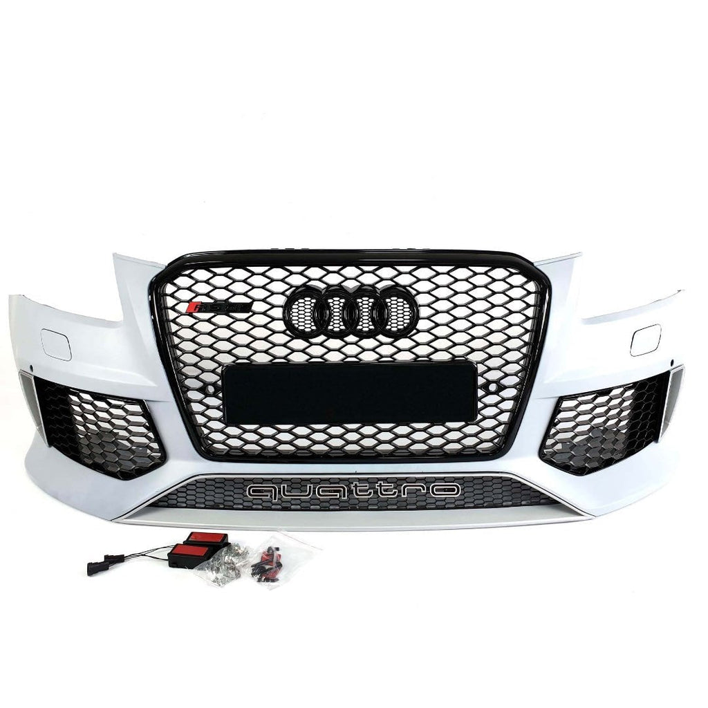 RSQ5 front bumper with black radiator grille Quattro for Audi Q5 8R 2012-2015