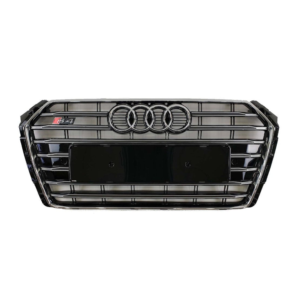 S4 S-Line Frontstoßstange Chrom Kühlergrill für Audi A4 S4 2015+ B9