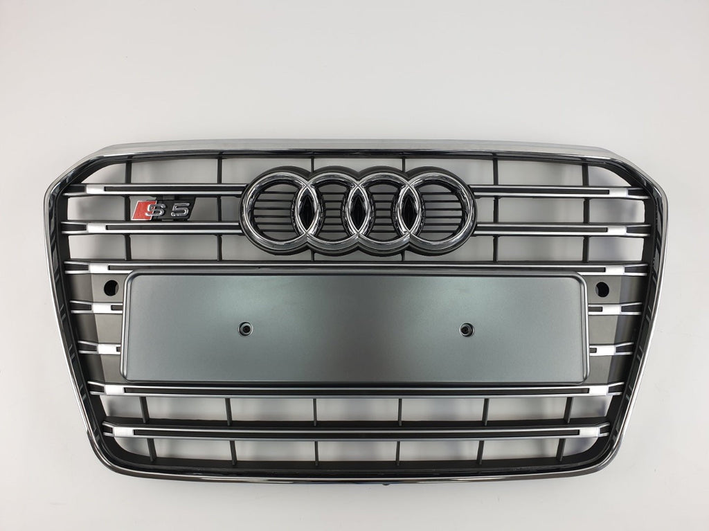 Rejilla del radiador del parachoques delantero cromado S5 S-line para Audi A5 S5 8T 2012-2015