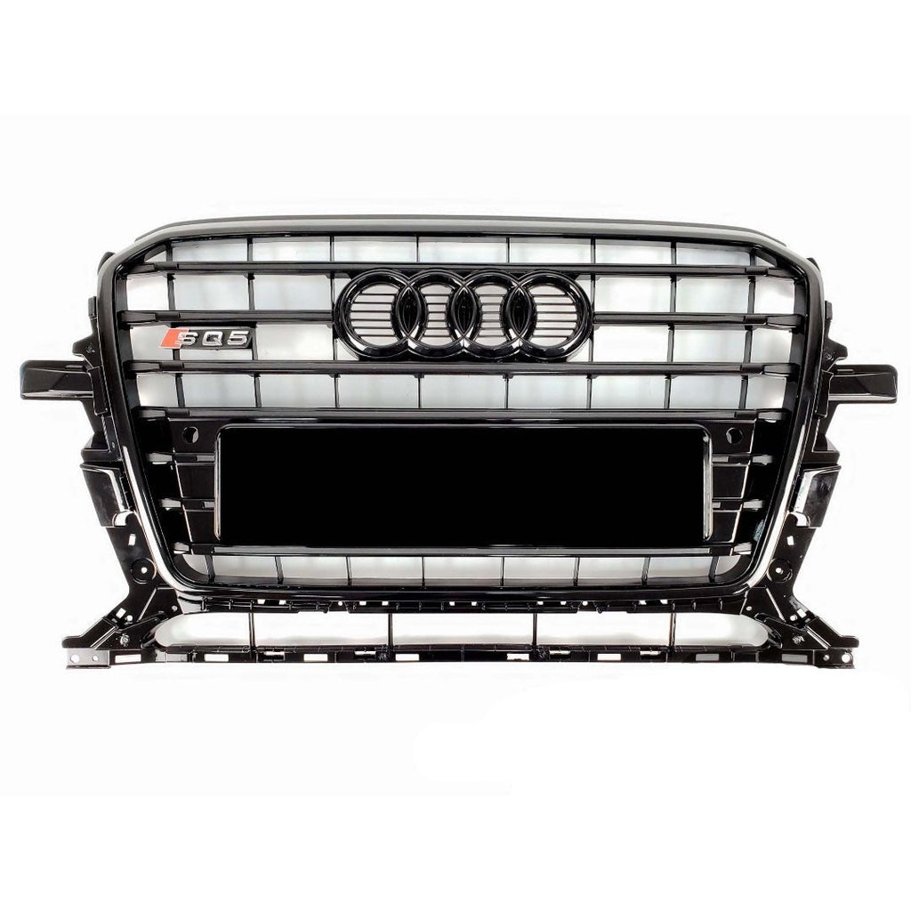 SQ5 S-line black front bumper radiator grille for Audi Q5 8R 2012-2015