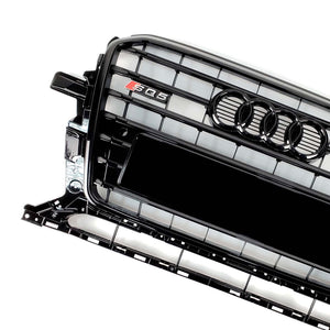 SQ5 S-line black front bumper radiator grille for Audi Q5 8R 2012-2015