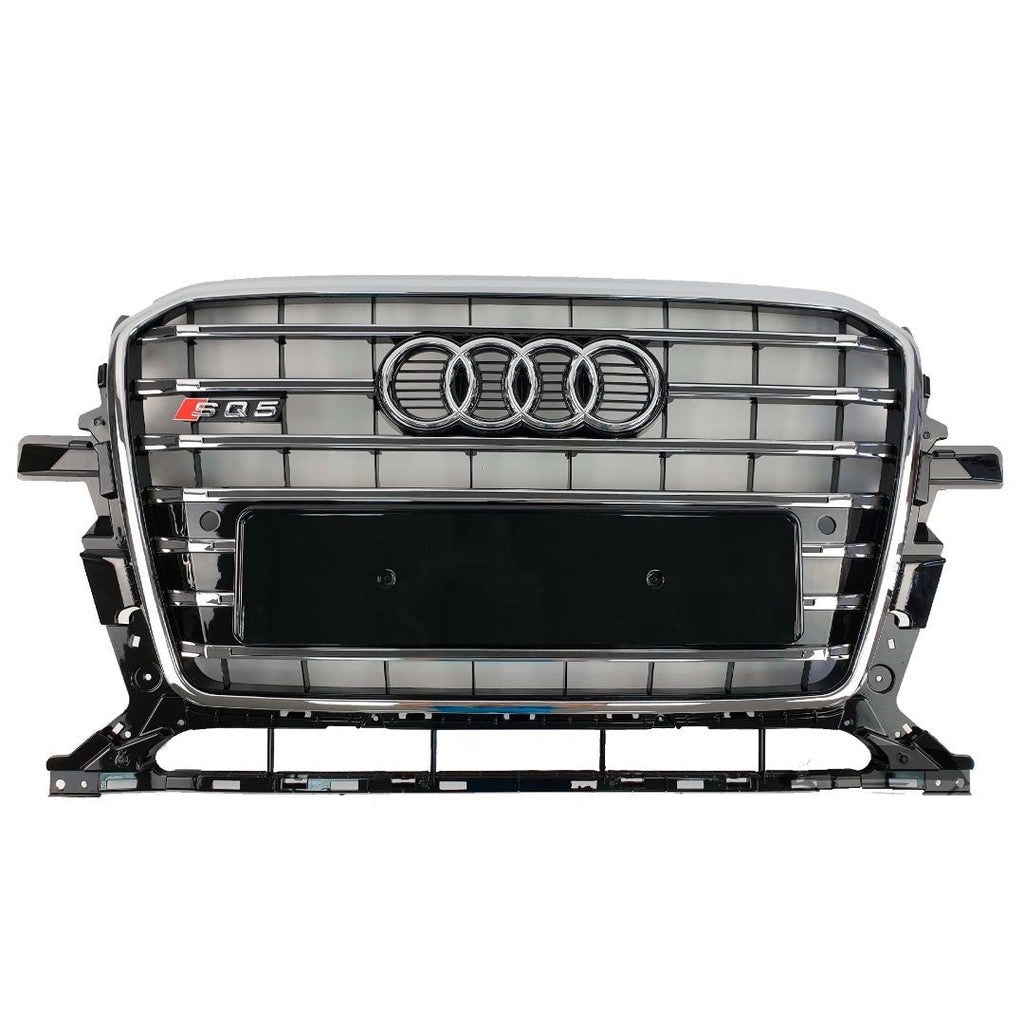 Rejilla del radiador del parachoques delantero cromado SQ5 S-line para Audi Q5 8R 2012-2015
